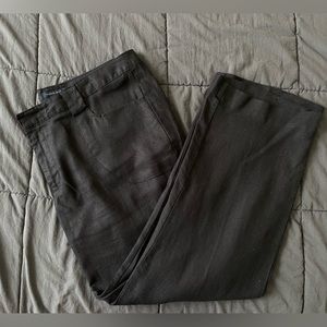 Tommy Hilfiger black linen pants